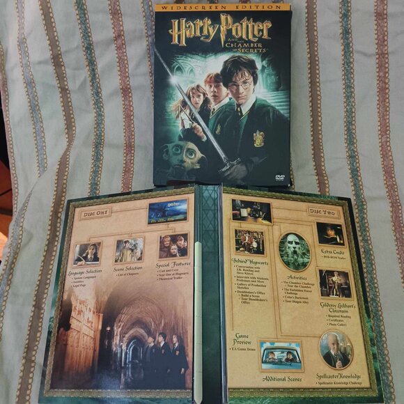 Harry Potter and the Chamber of Secrets - 2002 DVDs - Rated PG - 2 DVDs - Picture 2 of 5